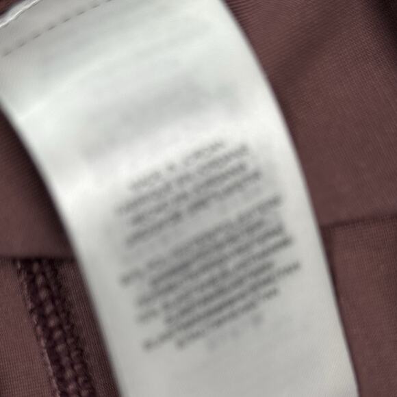 LAUREN RALPH LAUREN Burgundy Velvet Tunic Button Shoulder Womens Size XL - Picture 9 of 10